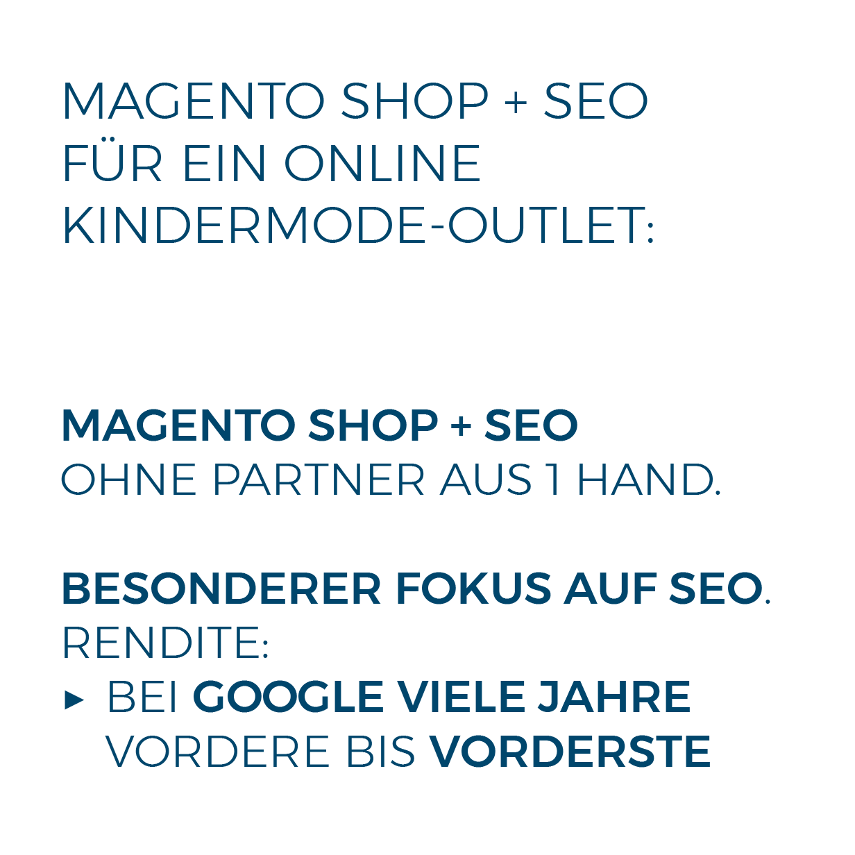 Magento Shop + Suchmaschinenoptimierung - SEO - MÜnchen